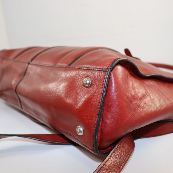 Wilsons Leather Red Shoulder/Briefcase Bag - Read description - Picture 6 of 12